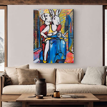 The City Lovers (Original Painting)