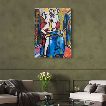 The City Lovers (Original Painting)