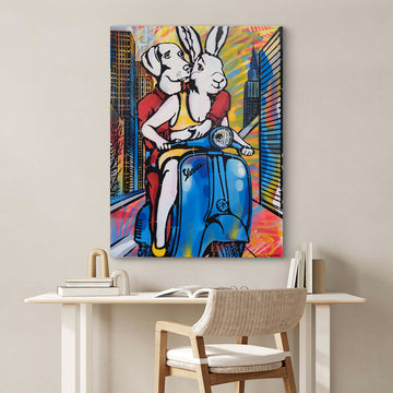 The City Lovers (Original Painting)