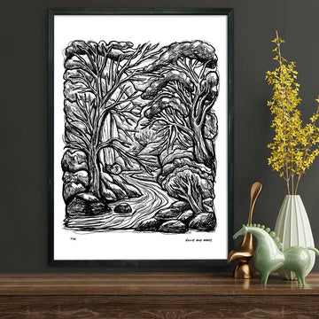 The Land of Tranquility (Giclee Canvas Print)