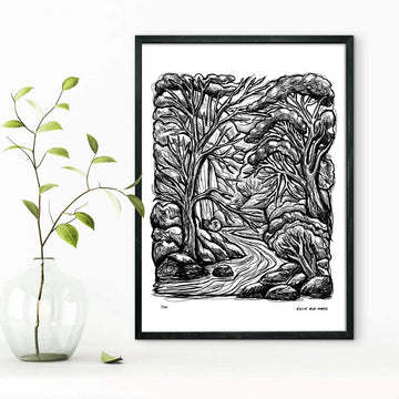 The Land of Tranquility (Giclee Canvas Print)