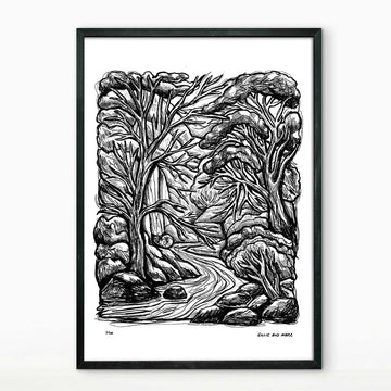 The Land of Tranquility (Giclee Canvas Print)