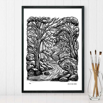 The Land of Tranquility (Giclee Canvas Print)