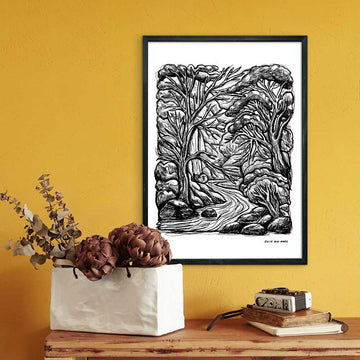 The Land of Tranquility (Giclee Canvas Print)