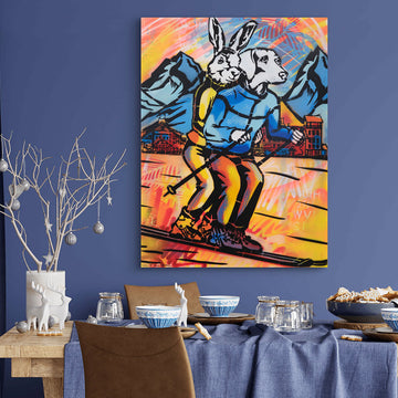 The Mountain Lovers (Original Painting)