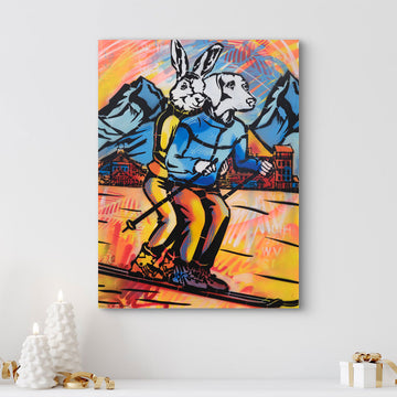 The Mountain Lovers (Original Painting)