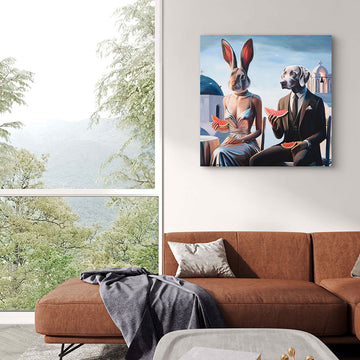 The Watermelon Eaters (Original Painting)