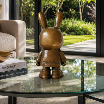 The Original Rabbitgirl of the Moonlit Blue (Bronze Sculpture, Small)