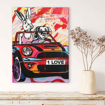 They Followed the Road to Somewhere Wonderful (Original Painting)