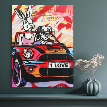 They Followed the Road to Somewhere Wonderful (Original Painting)