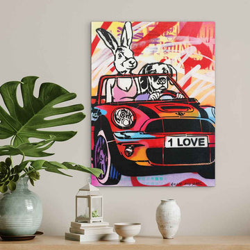 They Followed the Road to Somewhere Wonderful (Original Painting)
