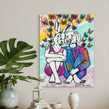 They Had a Sky Full of Dreams (Original Painting)