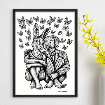 They Knew Everything Was Ok (Giclee Canvas Print)