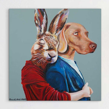 They Knew It Was Always Going to Be Perfect (Original Painting)