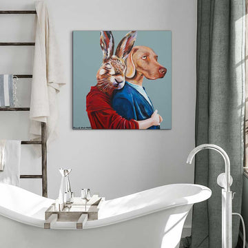 They Knew It Was Always Going to Be Perfect (Original Painting)