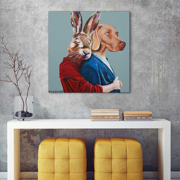 They Knew It Was Always Going to Be Perfect (Original Painting)