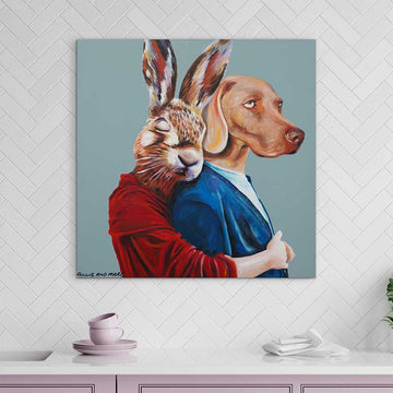 They Knew It Was Always Going to Be Perfect (Original Painting)