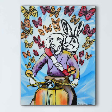 They Lived in Happiness (Original Painting)