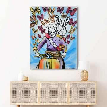 They Lived in Happiness (Original Painting)