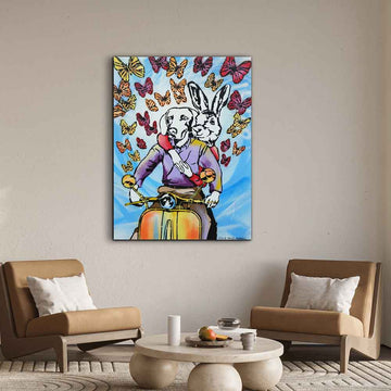 They Lived in Happiness (Original Painting)