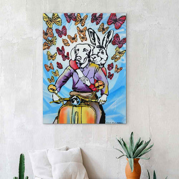 They Lived in Happiness (Original Painting)