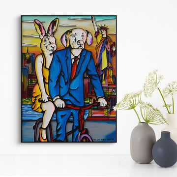 They Loved Each Other More and More (Original Painting)