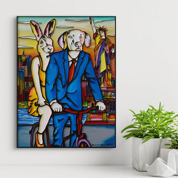 They Loved Each Other More and More (Original Painting)