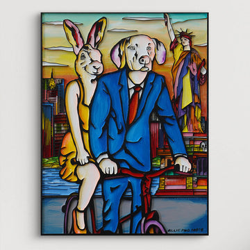 They Loved Each Other More and More (Original Painting)