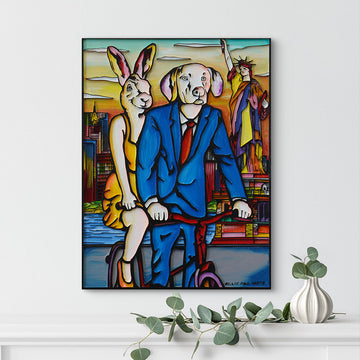 They Loved Each Other More and More (Original Painting)