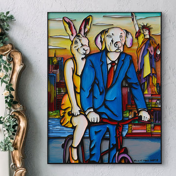 They Loved Each Other More and More (Original Painting)