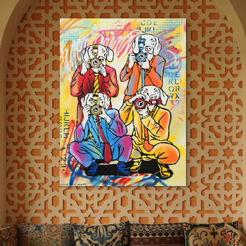 They Loved the Fame (Original Painting)