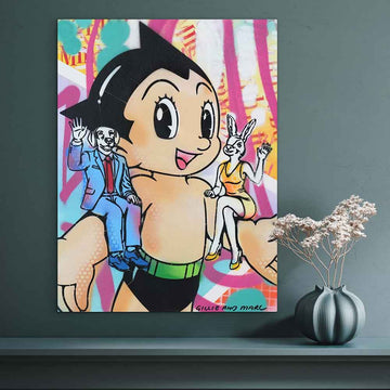 They Save the Future (Original Painting)
