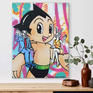 They Save the Future (Original Painting)