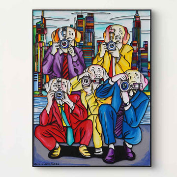 They Saw Something They Would Never Forget (Original Painting)