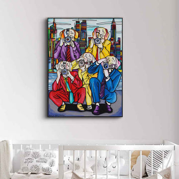 They Saw Something They Would Never Forget (Original Painting)