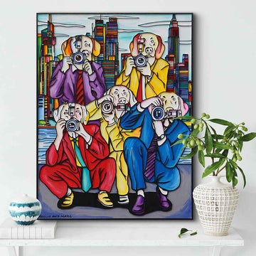 They Saw Something They Would Never Forget (Original Painting)