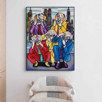 They Saw Something They Would Never Forget (Original Painting)