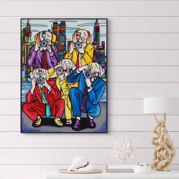 They Saw Something They Would Never Forget (Original Painting)