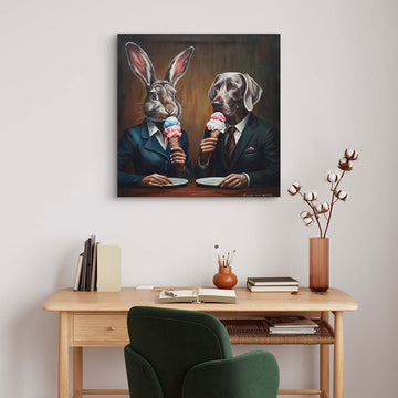 They Screamed for Ice Cream (Original Painting)