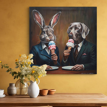 They Screamed for Ice Cream (Original Painting)