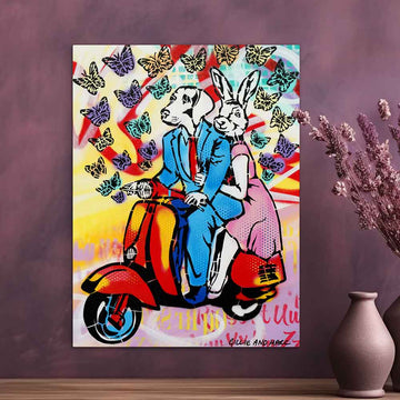 They Took the Scenic Route (Original Painting)