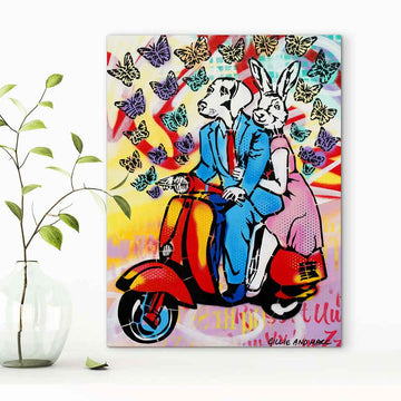 They Took the Scenic Route (Original Painting)