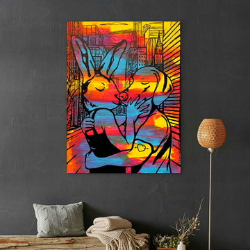 They Were Able to Live and Love Together (Original Painting)