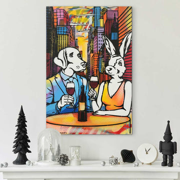 They Were Drinking A Fine Drop (Original Painting)