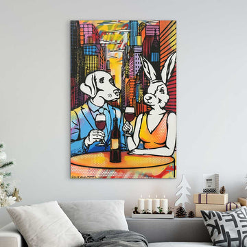 They Were Drinking A Fine Drop (Original Painting)