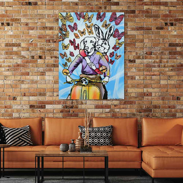 They Were Going to Where Wild Things Roam (Original Painting)