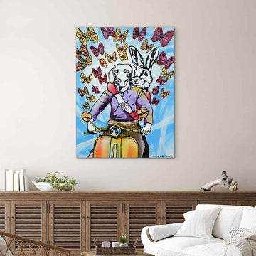 They Were Going to Where Wild Things Roam (Original Painting)