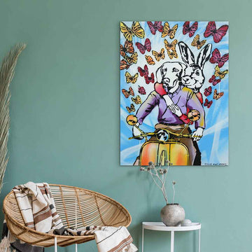 They Were Going to Where Wild Things Roam (Original Painting)