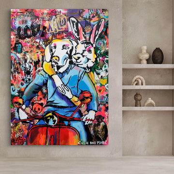 They Were Ready for an Adventure They Would Never Forget (Original Painting)