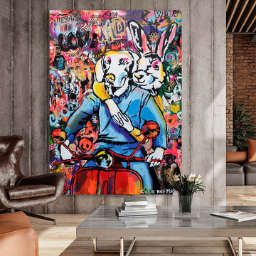 They Were Ready for an Adventure They Would Never Forget (Original Painting)